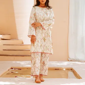 2PC- Cambric Printed Suit PS3332