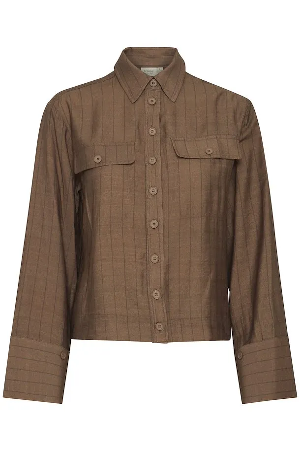 Ariana Shirt Rain Drum