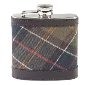 BARBOUR TARTAN HIP FLASK