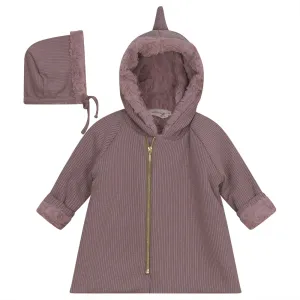 Bondoux Bebe Lavendar Lace Collar Sweater