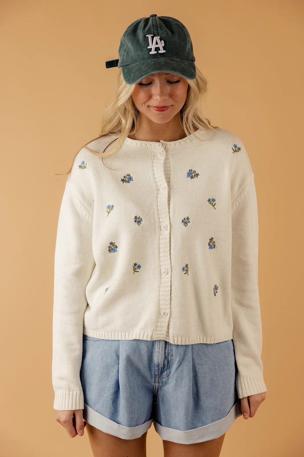 Brighter Than The Stars Embroidered Cardigan