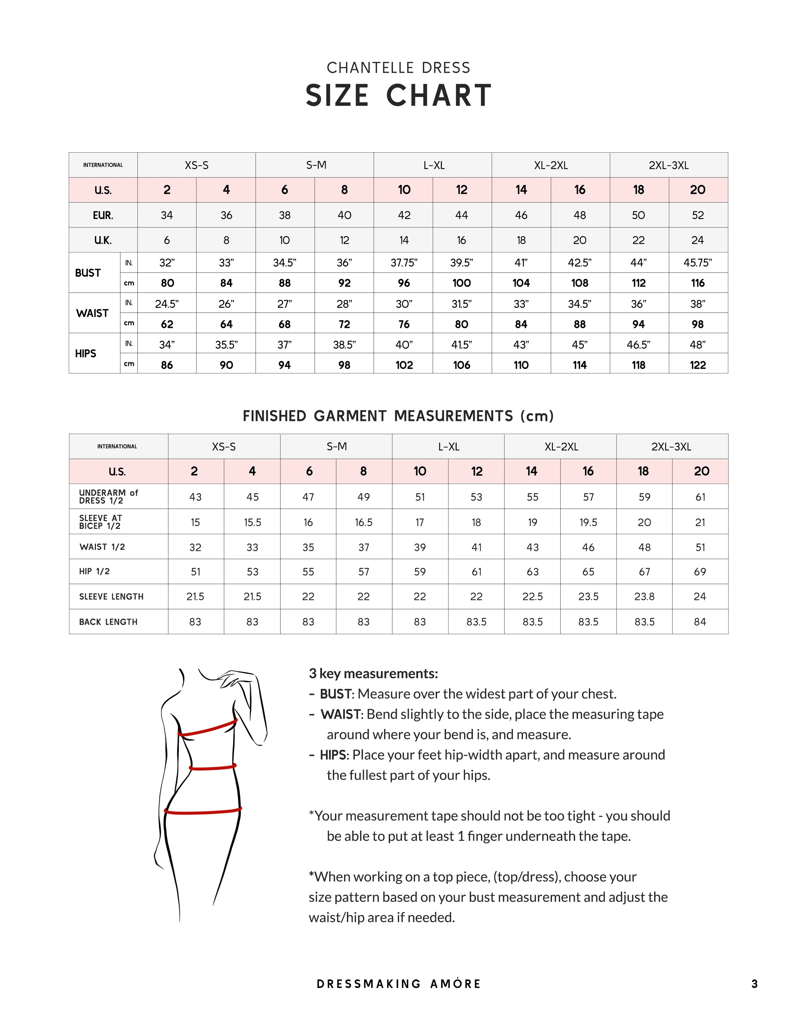 Chantelle Dress Pattern