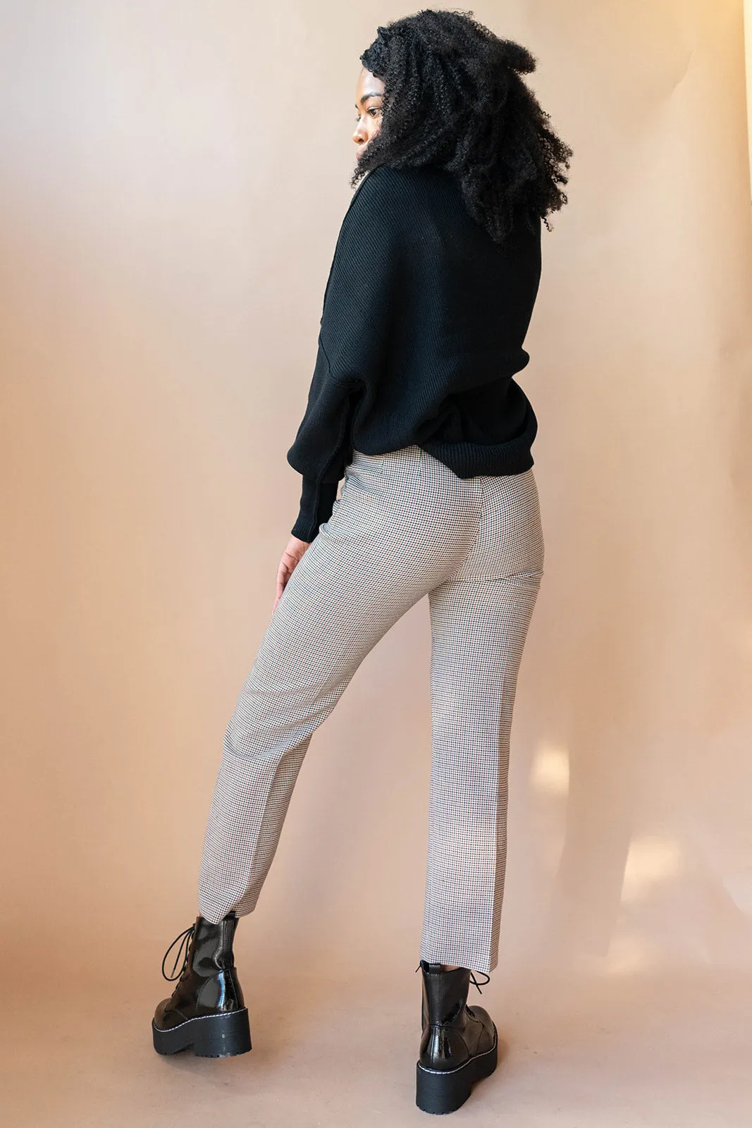 dan houndstooth pant
