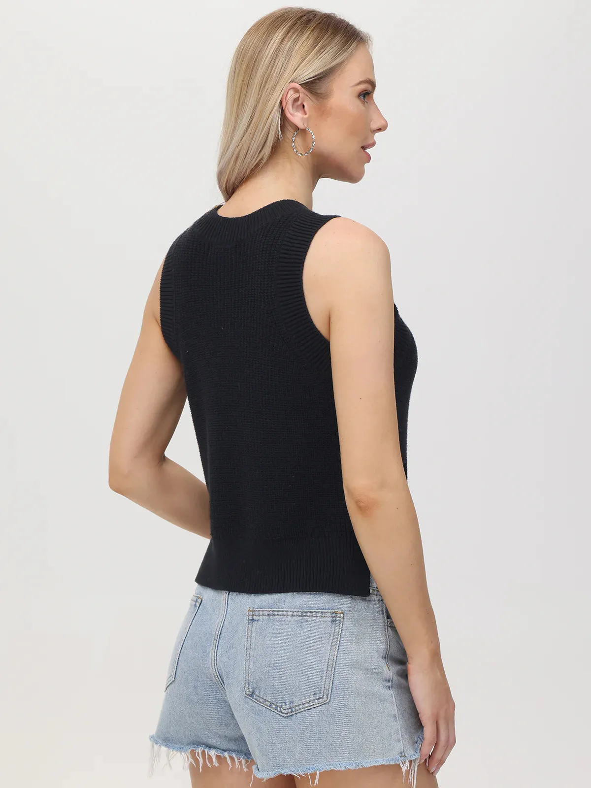 Demi High Neck Tank