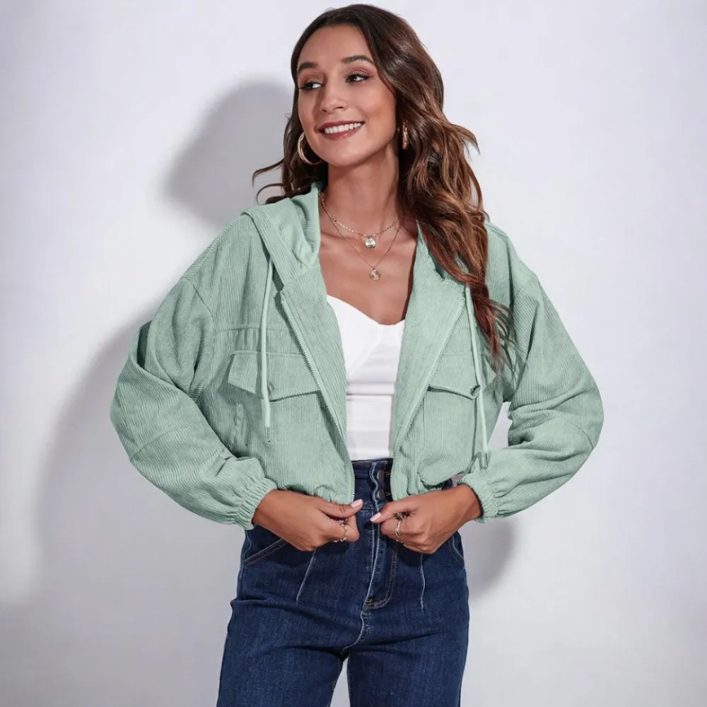 Effie | Dames Bijgesneden Jas | Warm