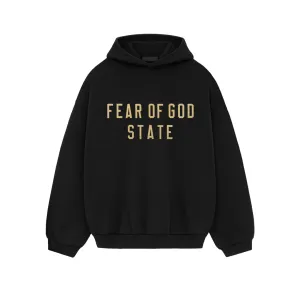 Fear of God Essentials Fleece Hoodie Black