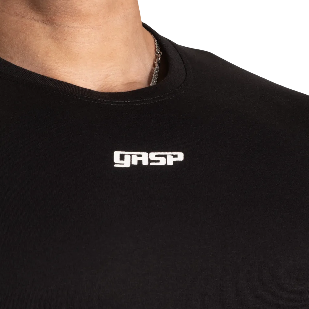GASP STANDARD TEE (Black/White) - ملابس رياضية
