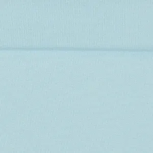 Light Blue Organic Tubular Cuff Ribbing