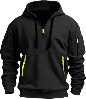 Men Sweatshirts Vintage Long Sleeve Hoodie: Classic Print Pullover Trendy Sweatshirt Sweaters Hoodie