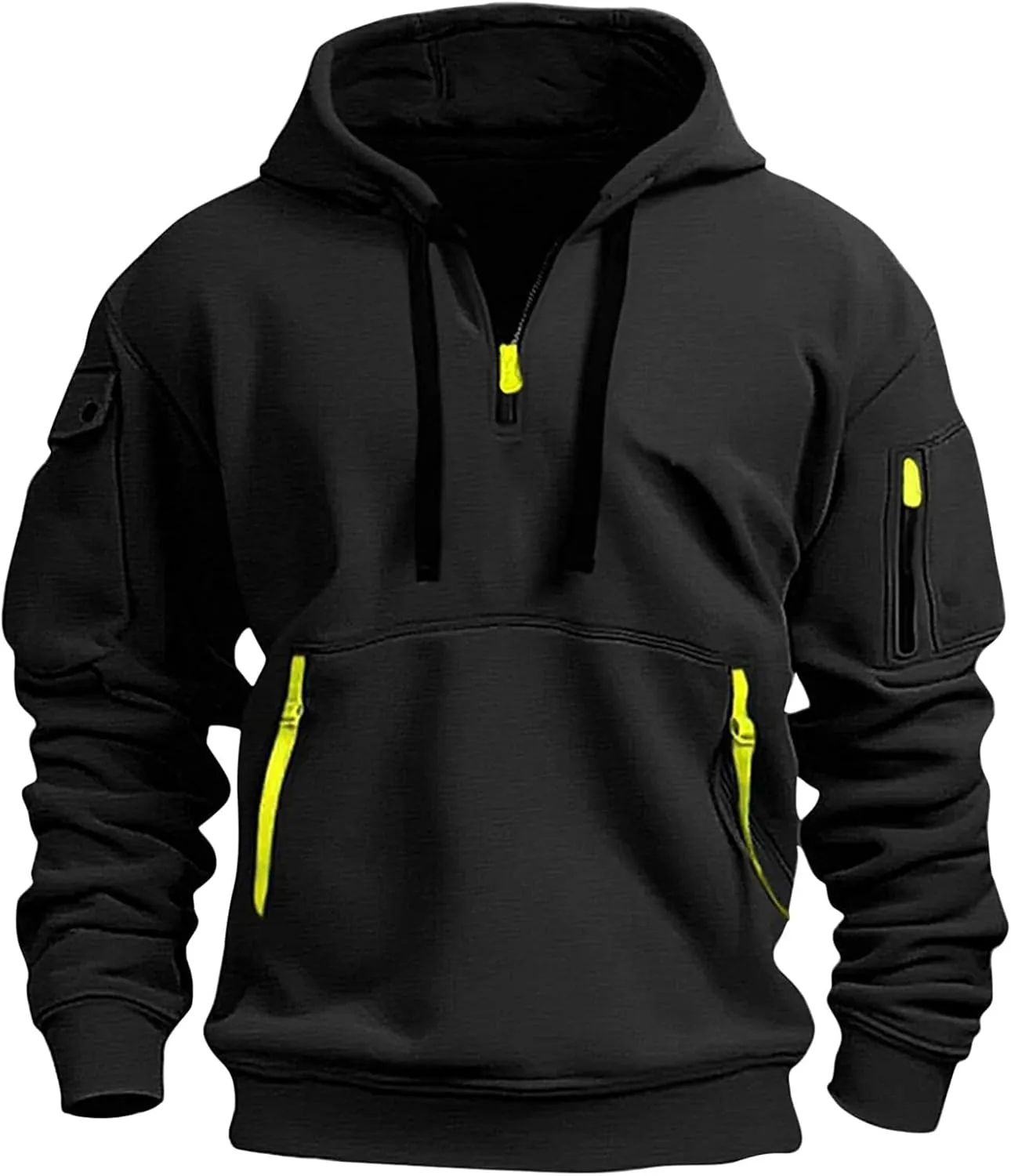 Men Sweatshirts Vintage Long Sleeve Hoodie: Classic Print Pullover Trendy Sweatshirt Sweaters Hoodie