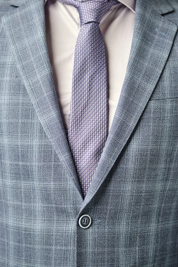 Modern Fit Blue Lavender Tex Sport Jacket B-SJ-Reda-21P4