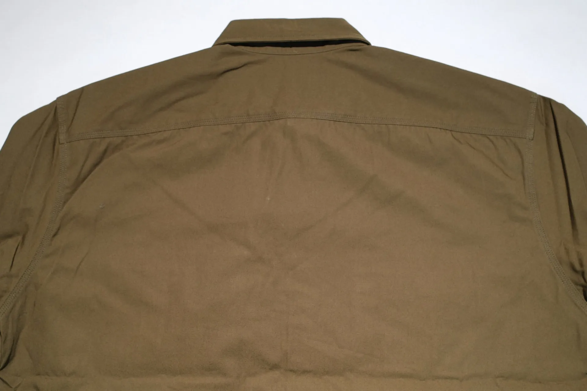 Momotaro 8oz Duck Canvas Military Style Workshirt (Olive)
