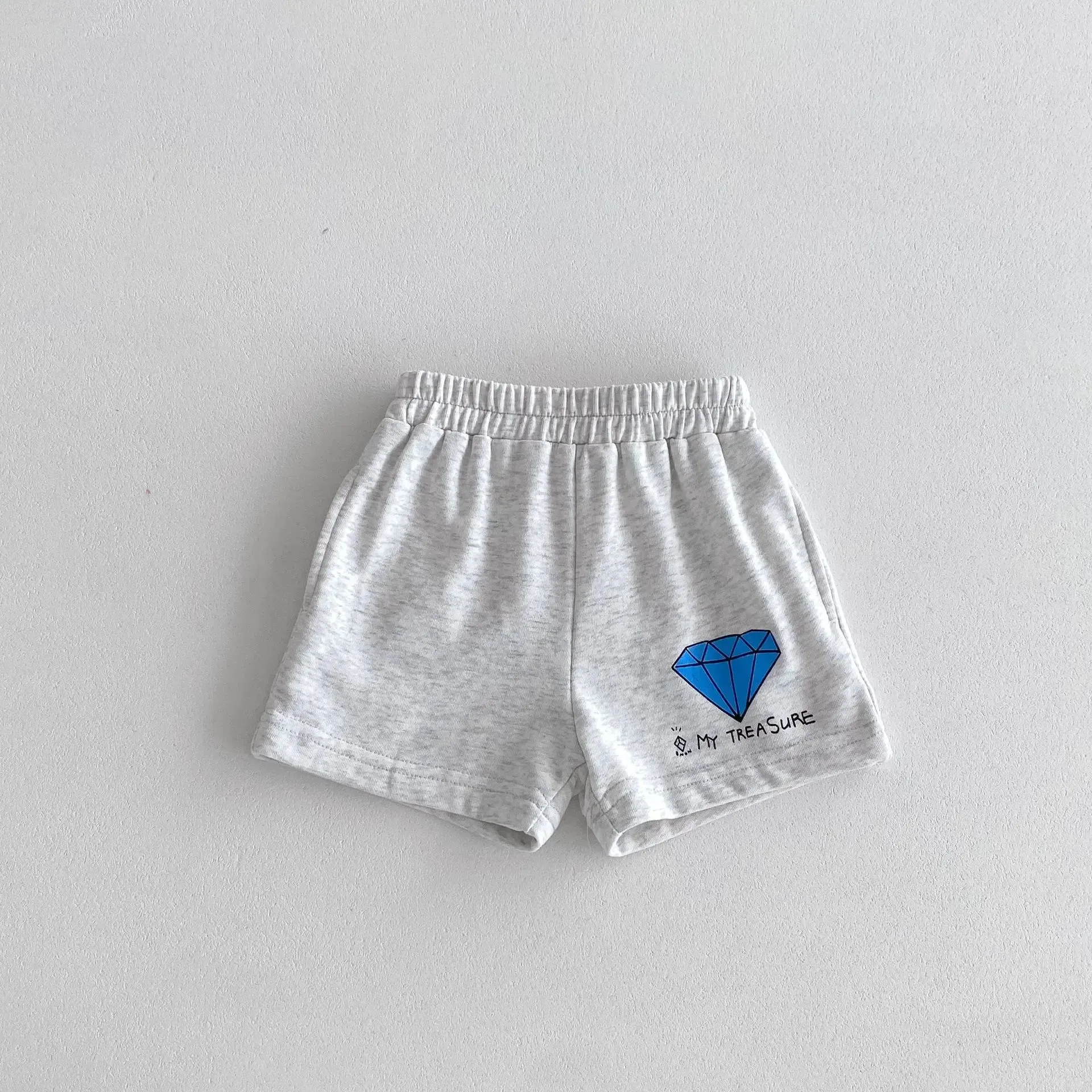 'My Treasure' Print Tee & Shorts