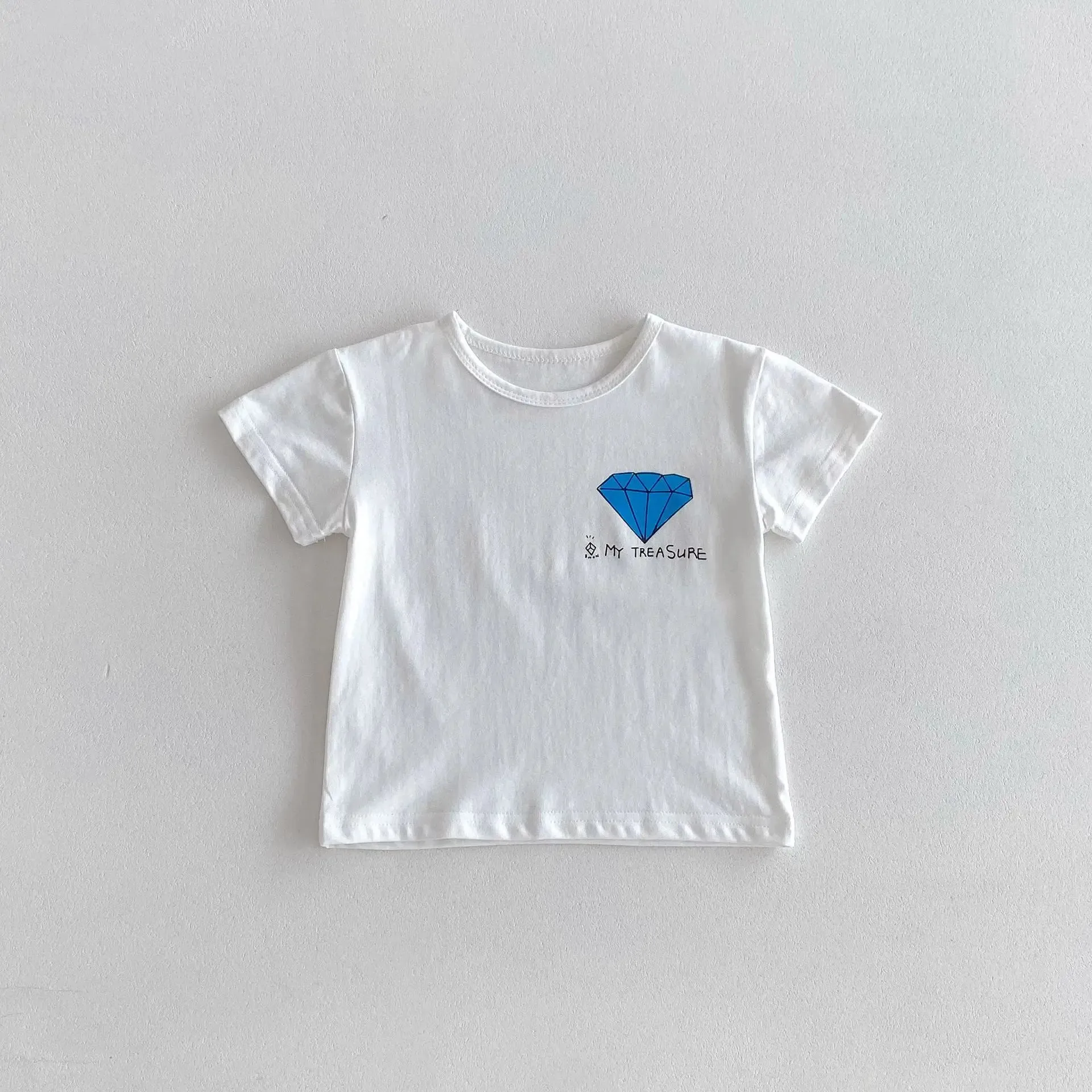 'My Treasure' Print Tee & Shorts