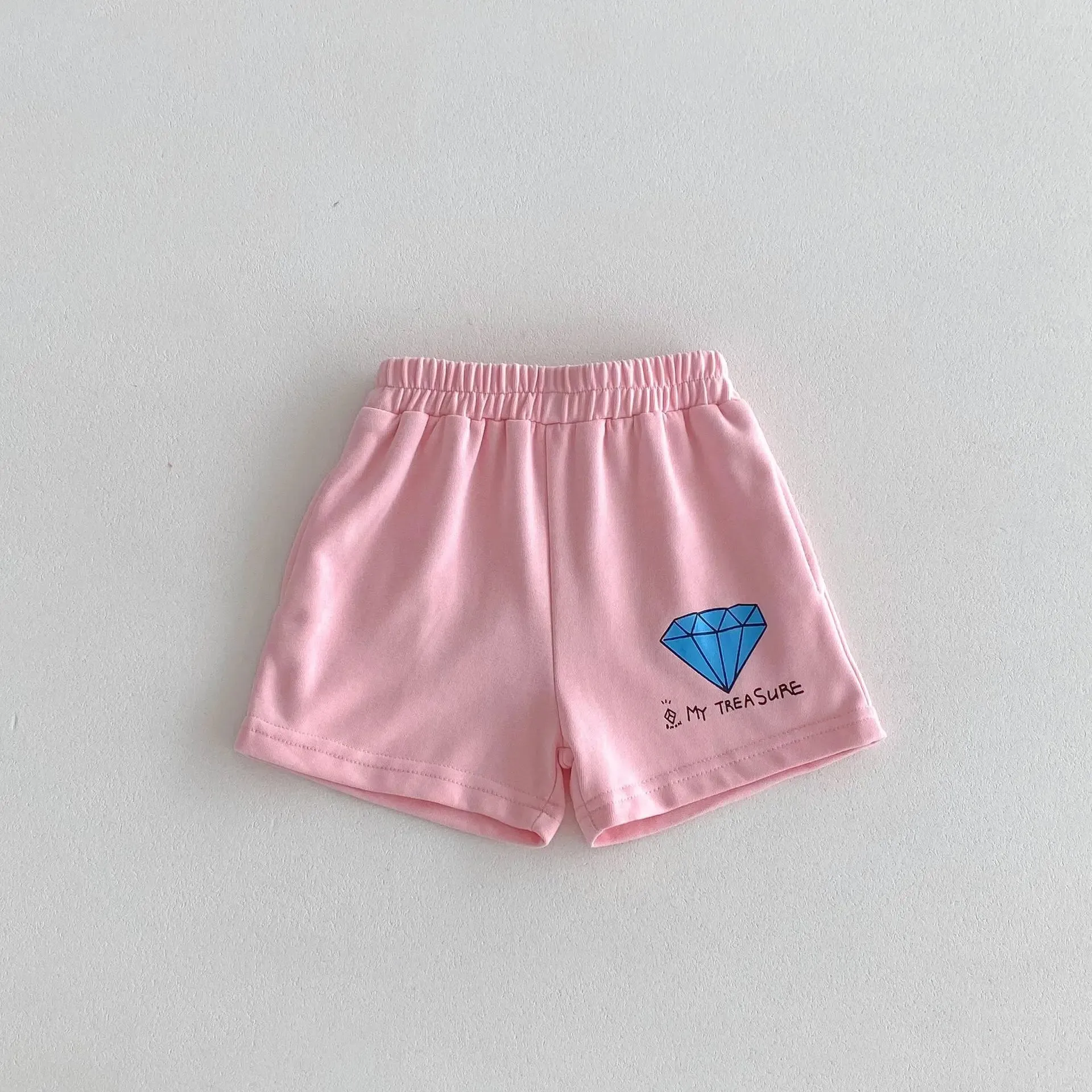 'My Treasure' Print Tee & Shorts