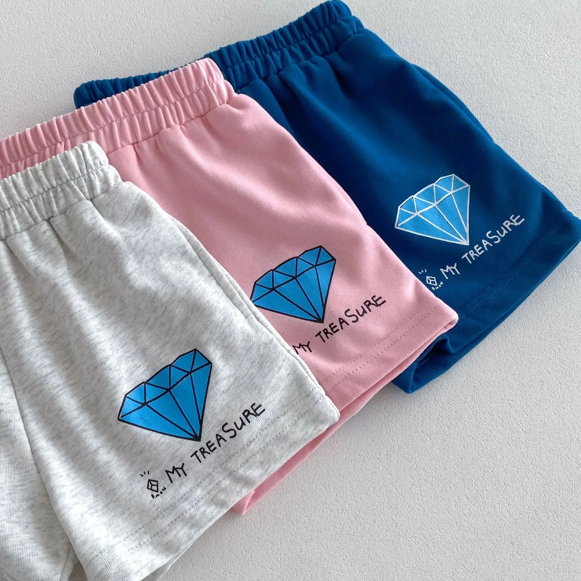 'My Treasure' Print Tee & Shorts