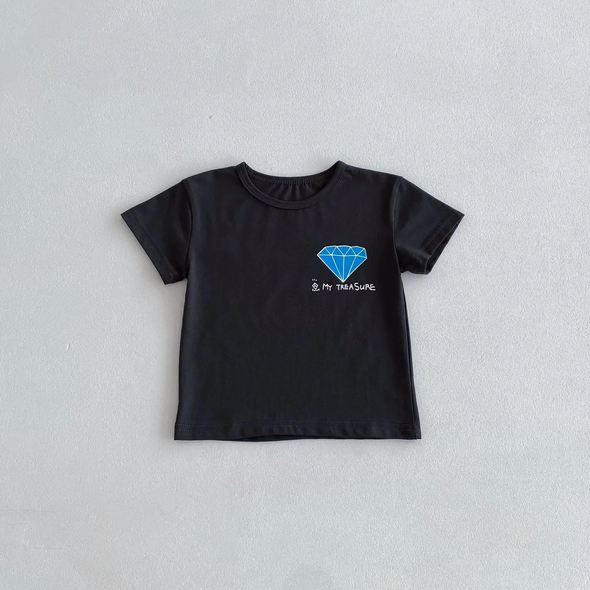 'My Treasure' Print Tee & Shorts