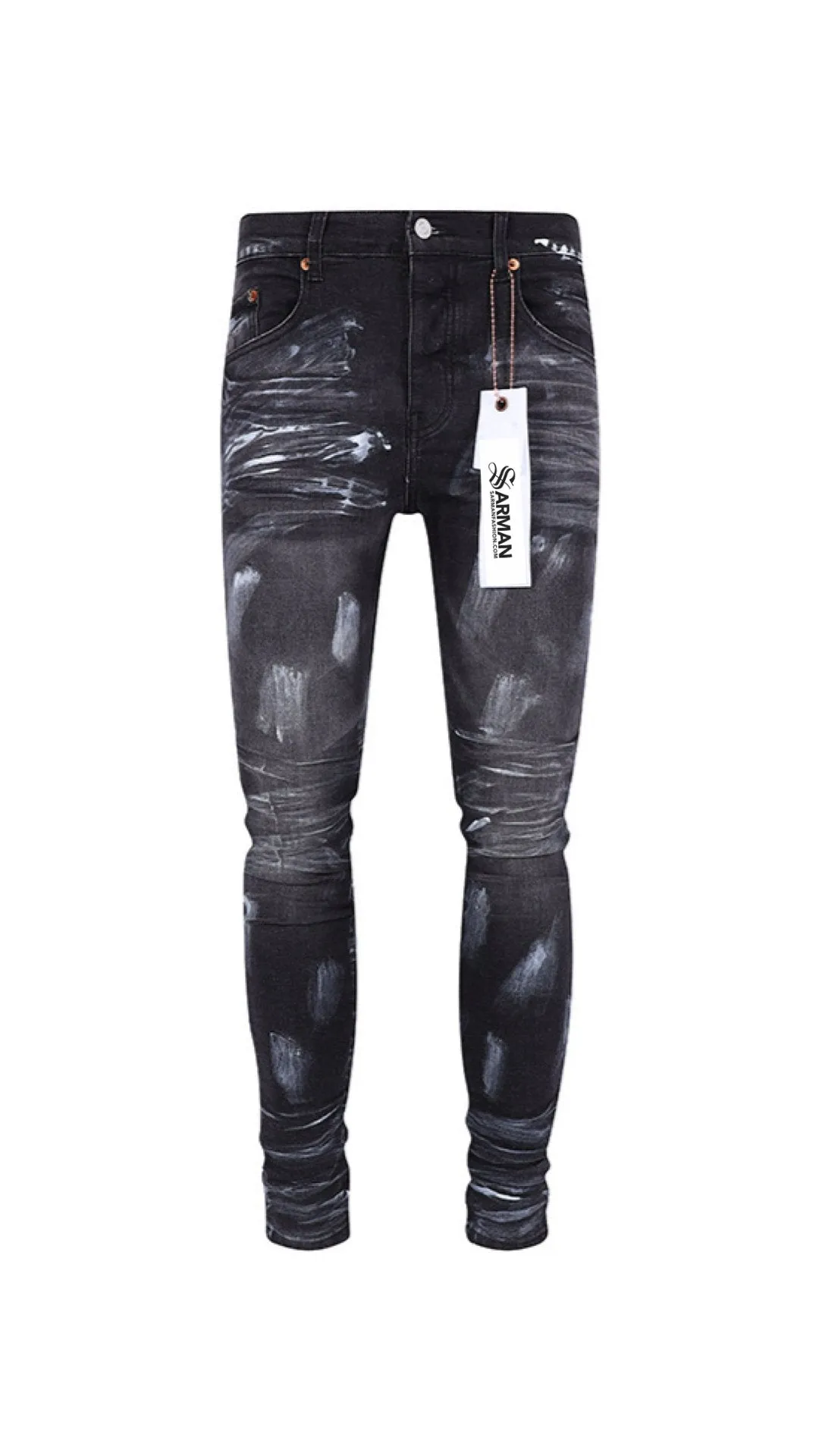 Paintoru - Skinny Legs Denim Jeans for Men