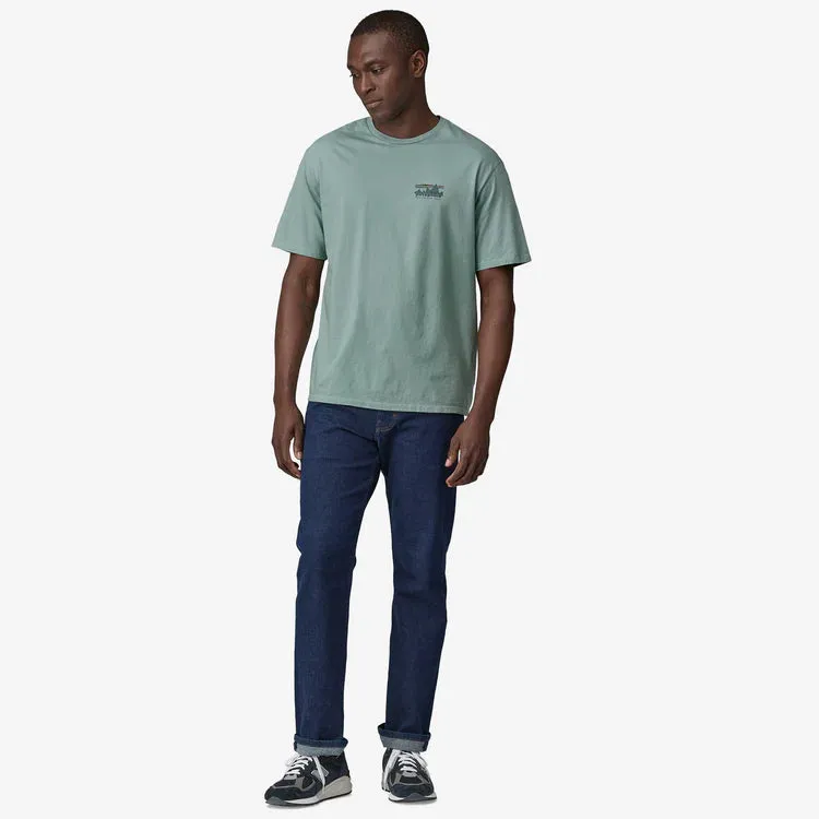 PATAGONIA - Men's '73 Skyline Organic T-Shirt - THERMAL BLUE
