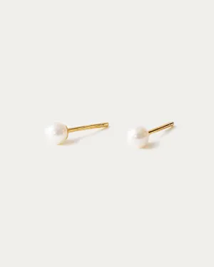 Petite Pearl Studs
