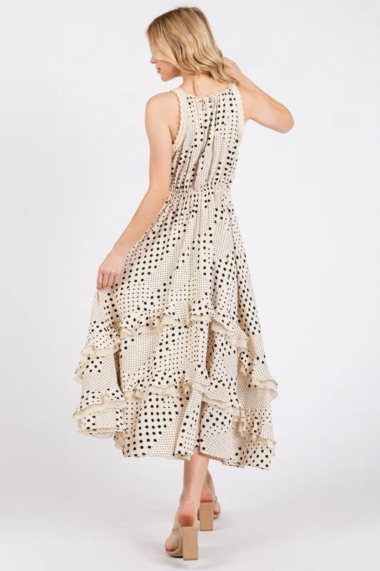 Polka Dot Elegance Dress