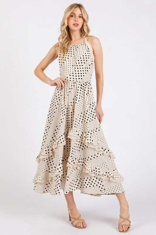 Polka Dot Elegance Dress