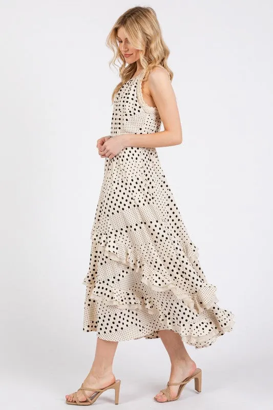 Polka Dot Elegance Dress