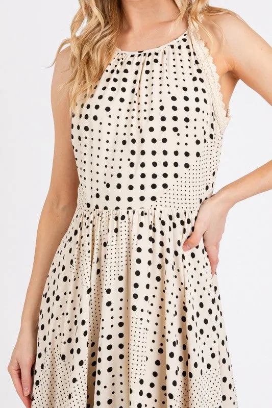 Polka Dot Elegance Dress