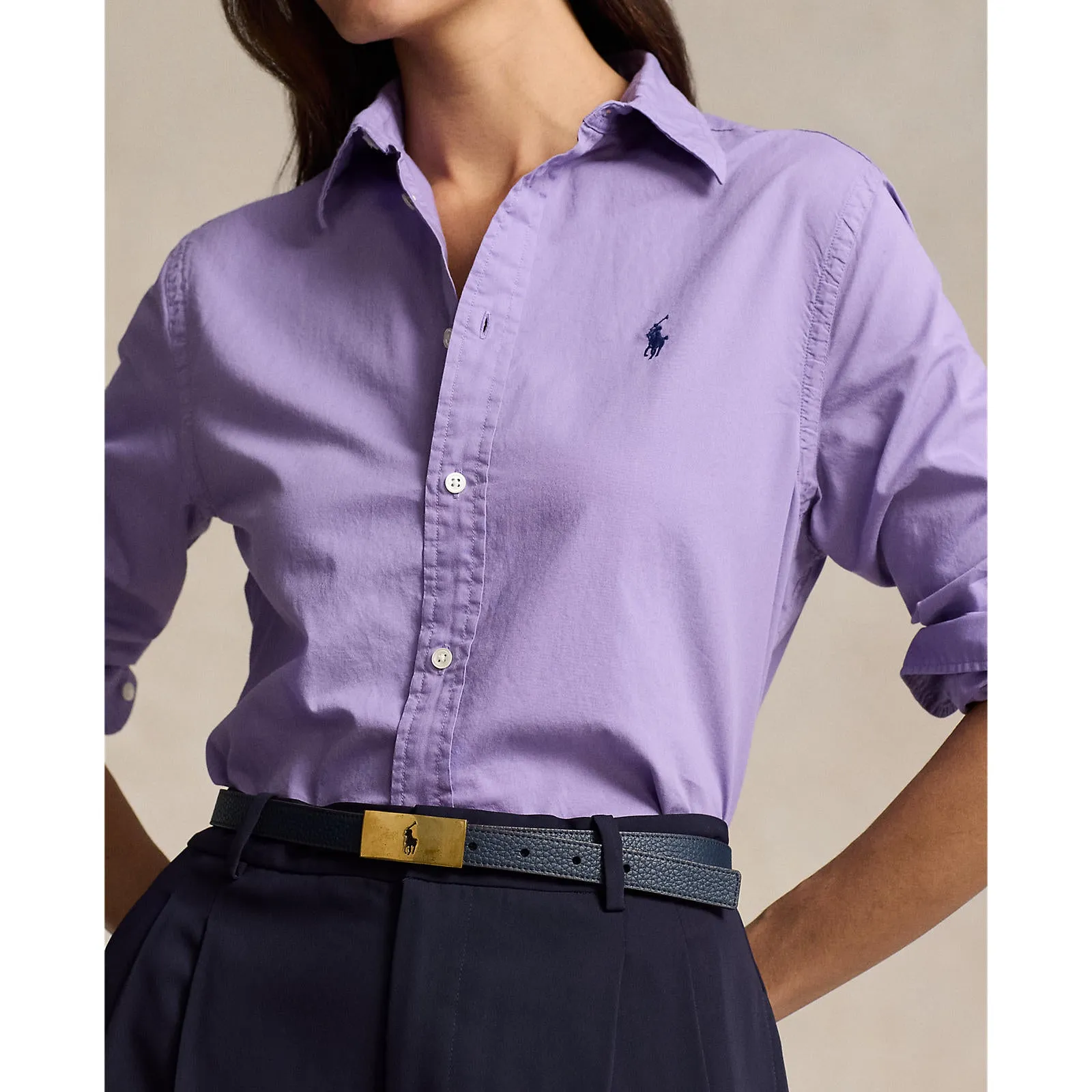 Polo Ralph Lauren - Classic Fit Cotton Twill Shirt - Wisteria