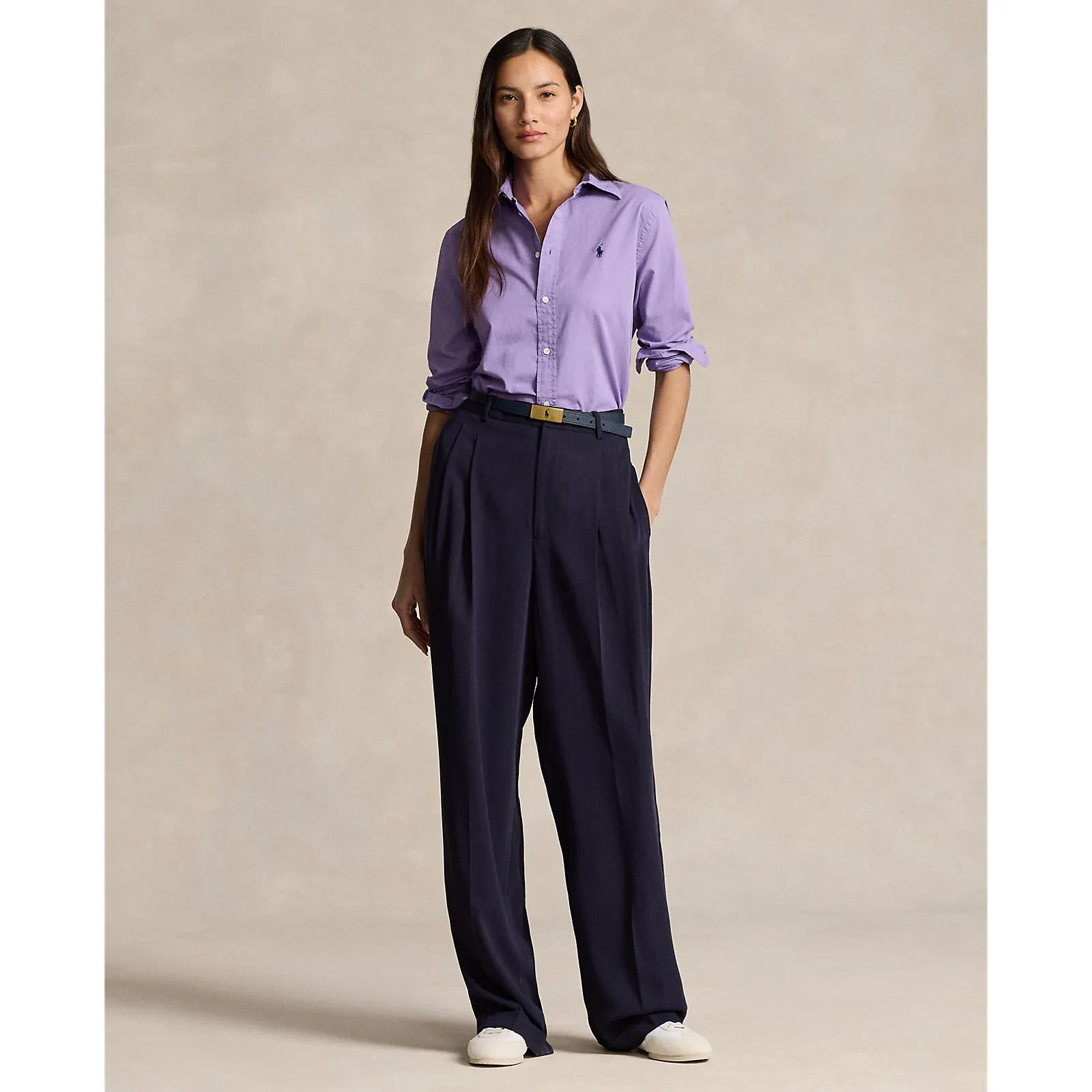 Polo Ralph Lauren - Classic Fit Cotton Twill Shirt - Wisteria