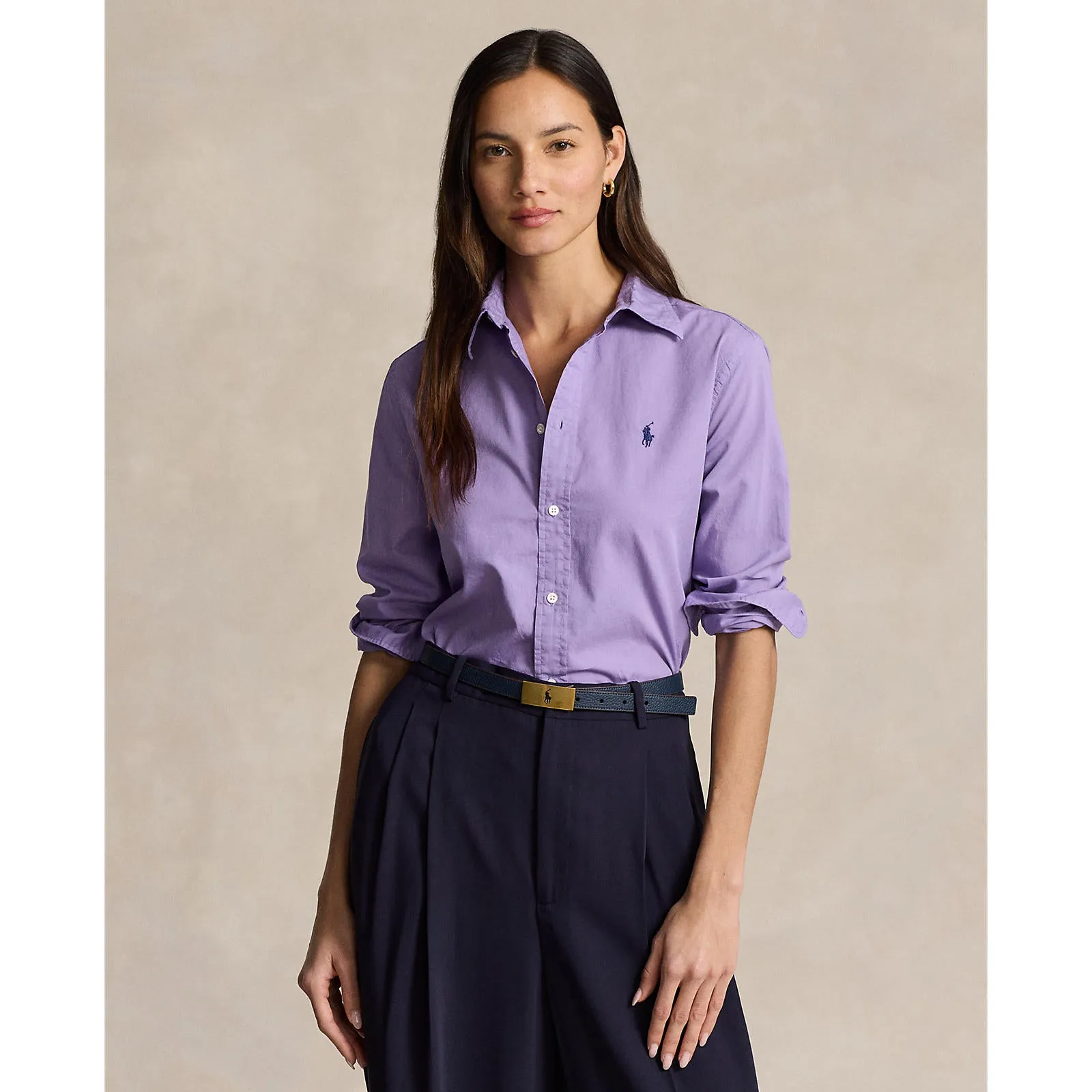 Polo Ralph Lauren - Classic Fit Cotton Twill Shirt - Wisteria