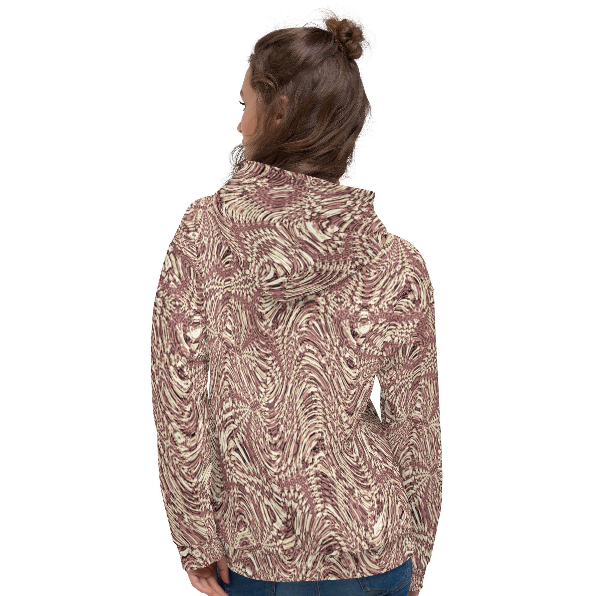 Recursia Alchemical Vision Women's Hoodie In Pink