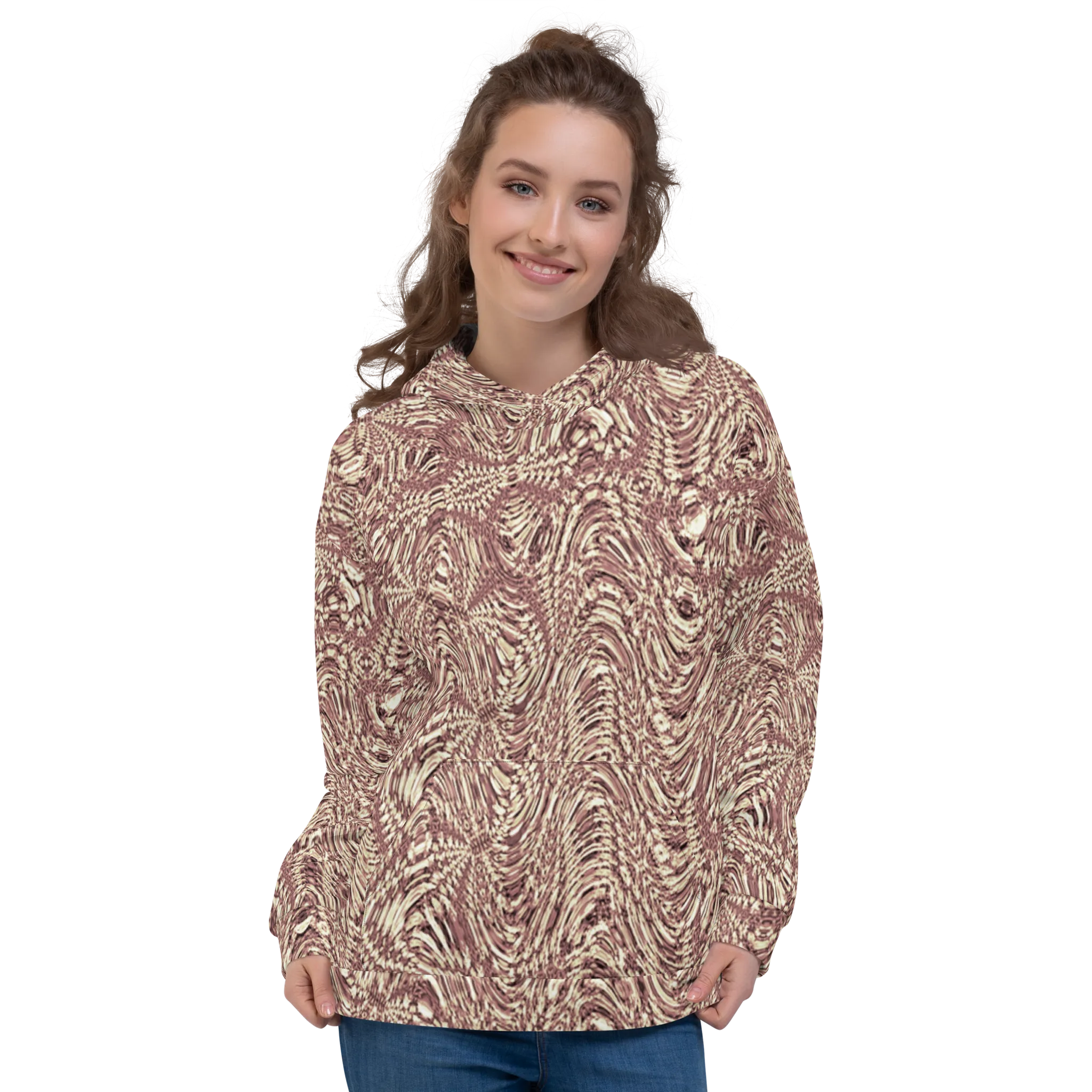 Recursia Alchemical Vision Women's Hoodie In Pink