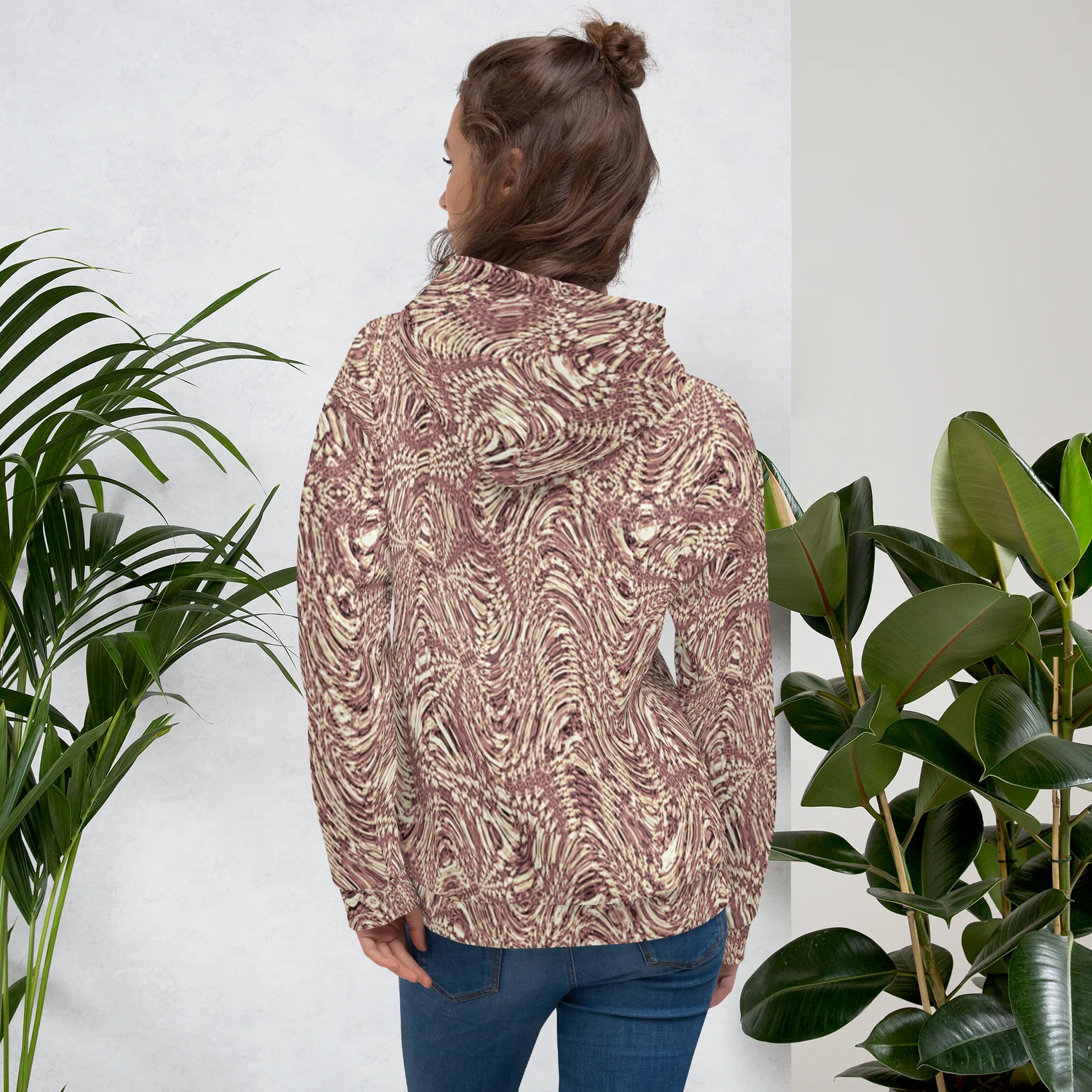 Recursia Alchemical Vision Women's Hoodie In Pink