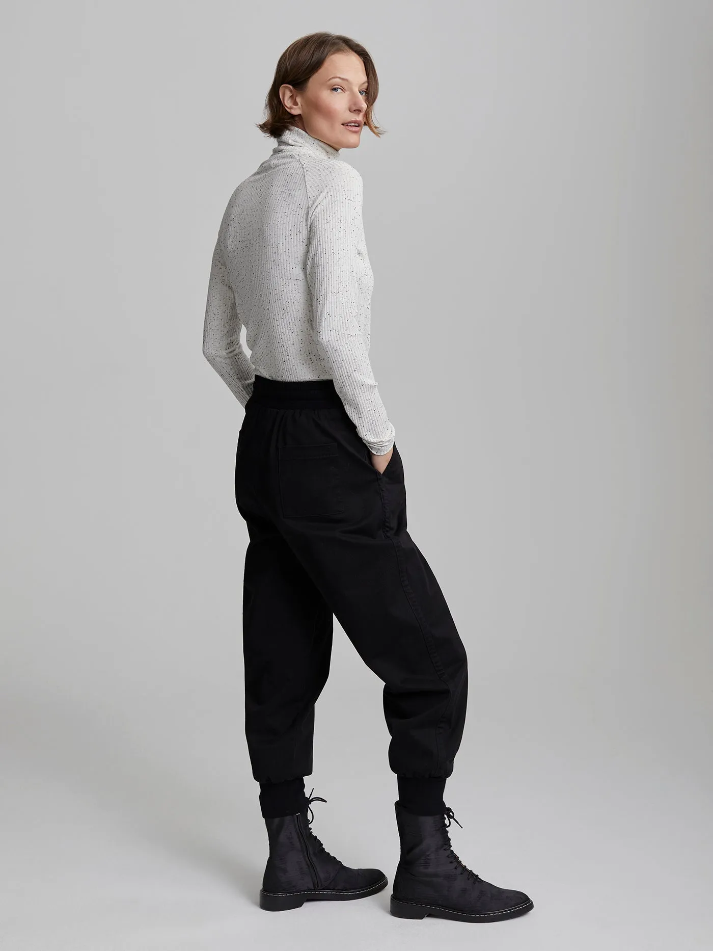 Roya Rollneck Long Sleeve Tee