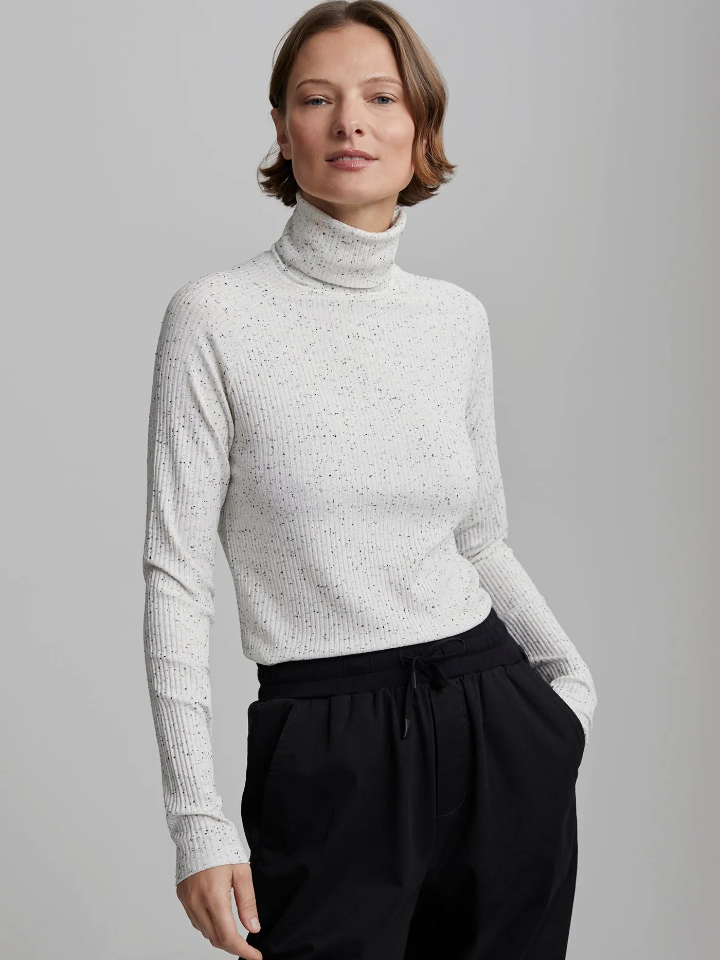 Roya Rollneck Long Sleeve Tee