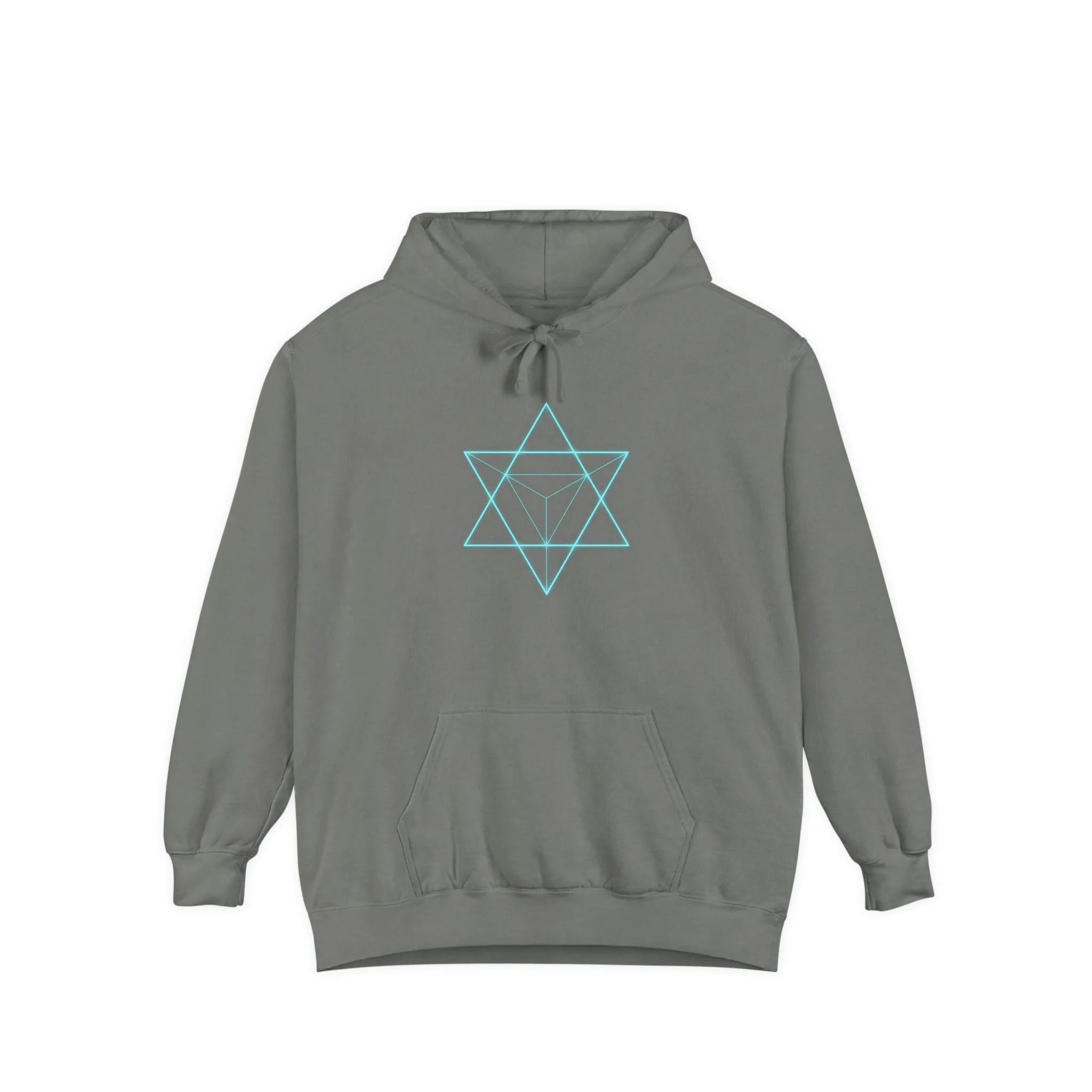 Sacred Geometry - Unisex Garment-Dyed Hoodie