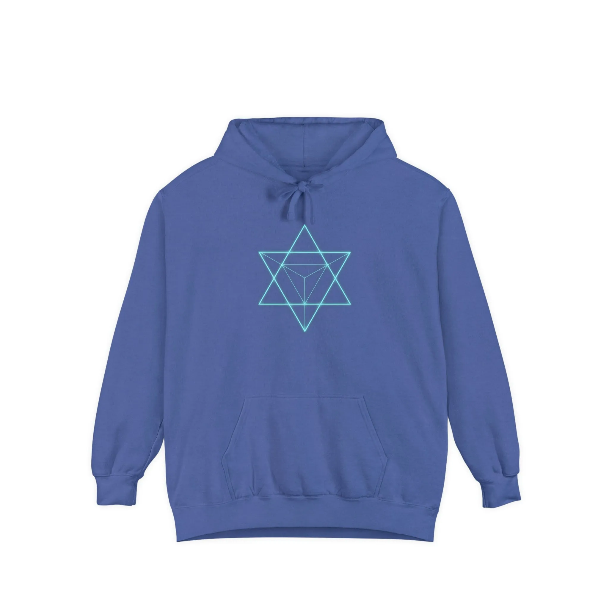 Sacred Geometry - Unisex Garment-Dyed Hoodie