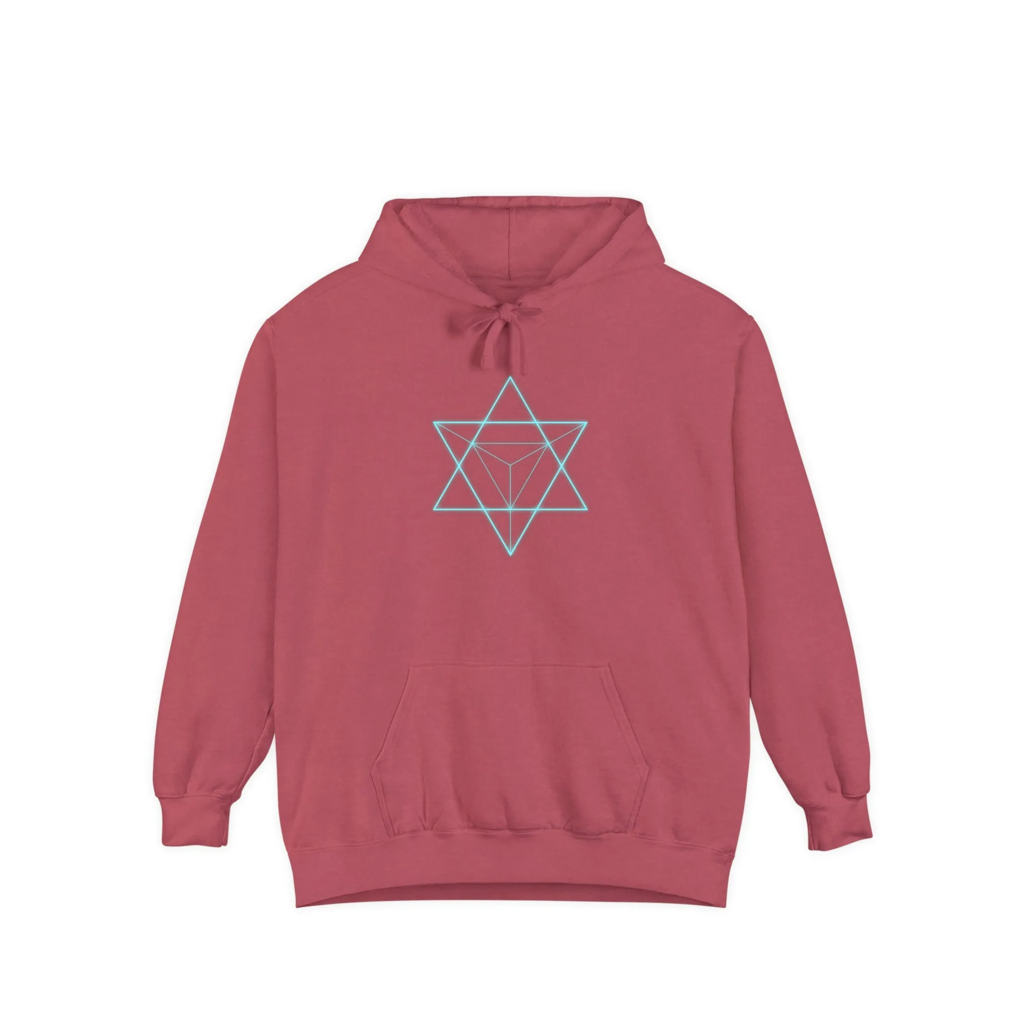 Sacred Geometry - Unisex Garment-Dyed Hoodie