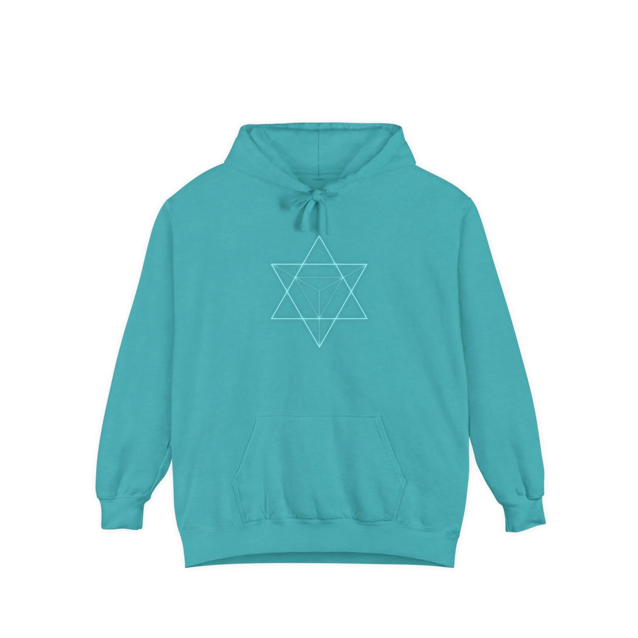 Sacred Geometry - Unisex Garment-Dyed Hoodie