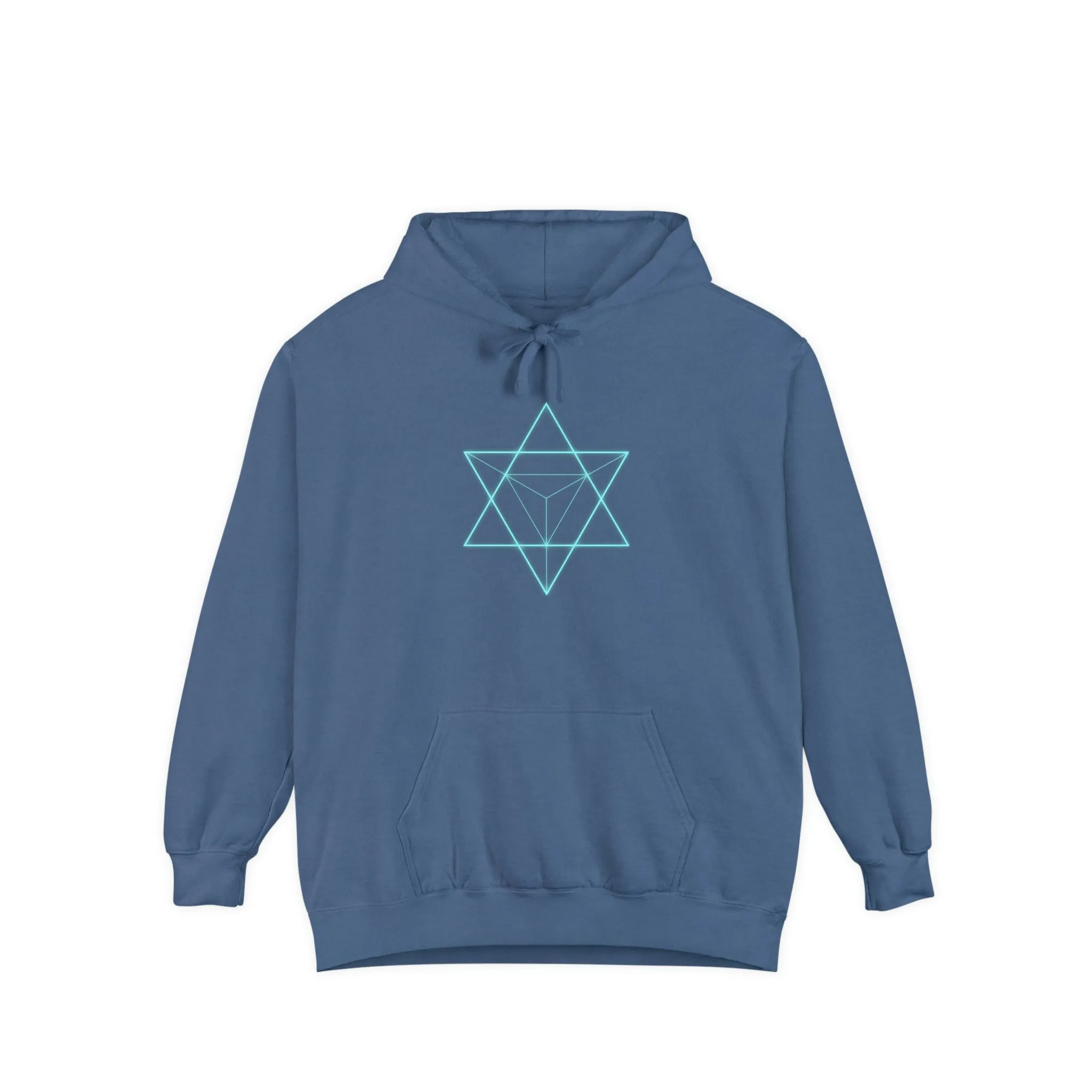 Sacred Geometry - Unisex Garment-Dyed Hoodie
