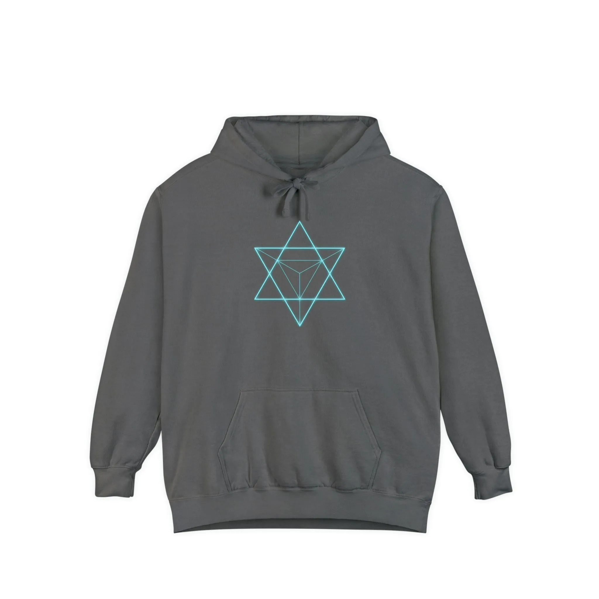 Sacred Geometry - Unisex Garment-Dyed Hoodie