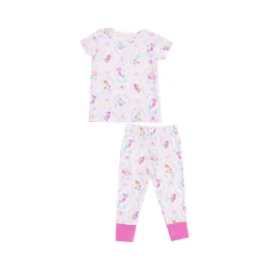 Short Sleeve Loungewear Set - Mermaids