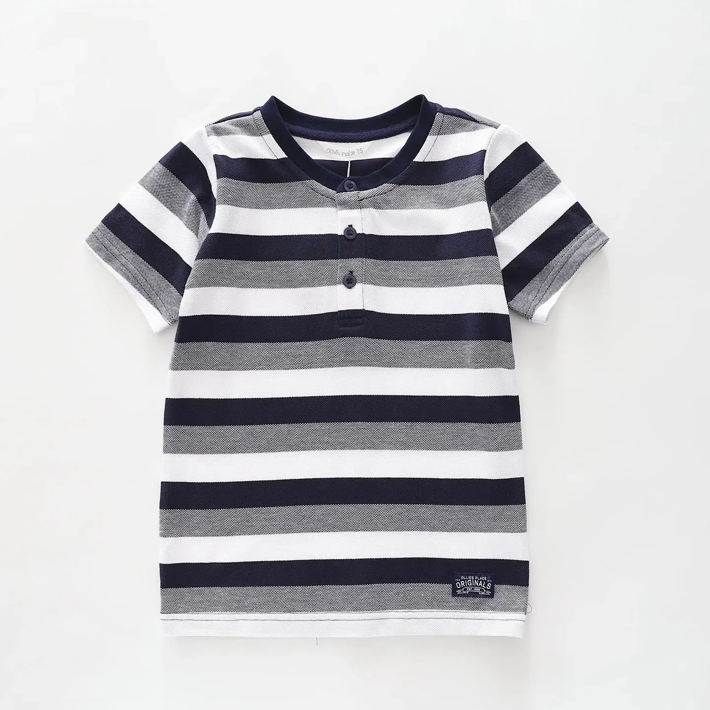 Stripes Henley Top
