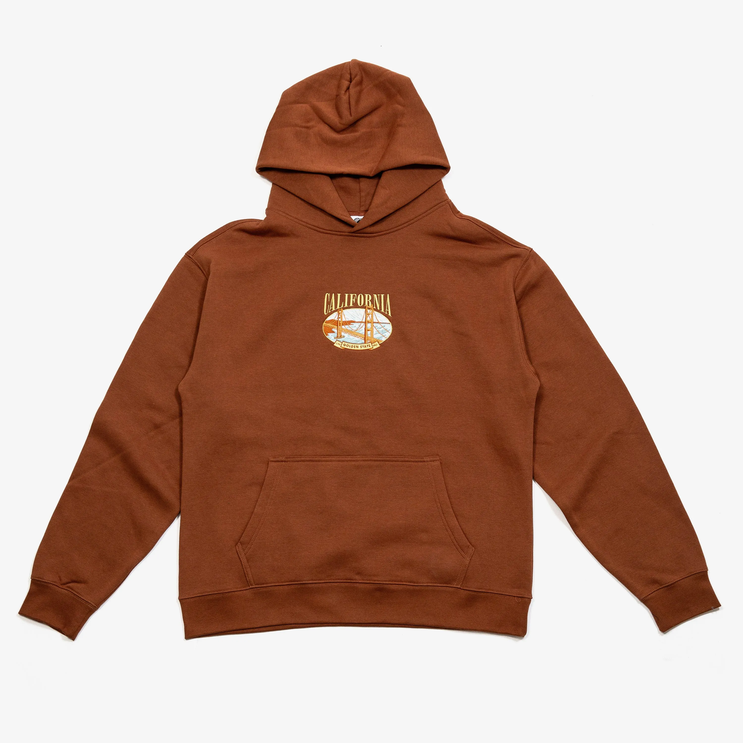 The Golden State Embroidered Relax Hoodie