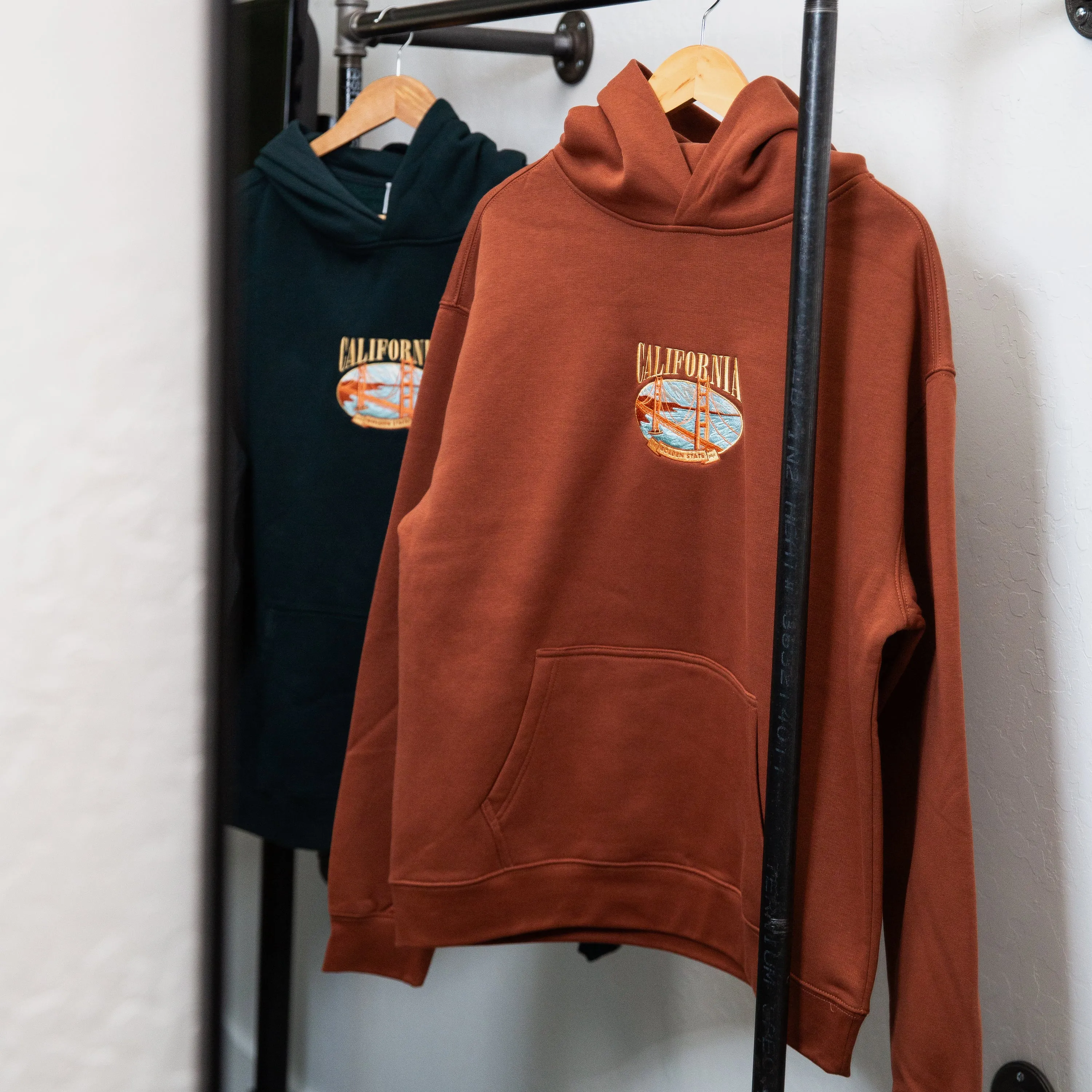 The Golden State Embroidered Relax Hoodie