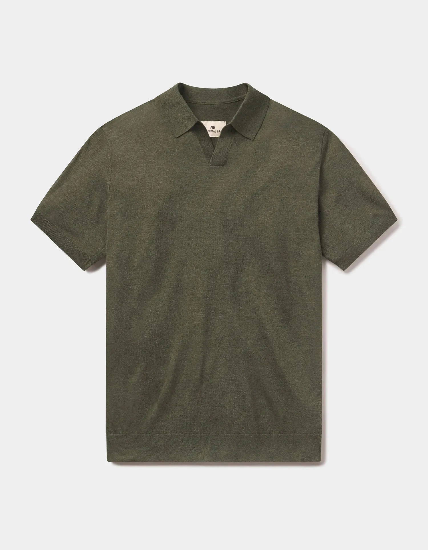 The Normal Brand Men's Summer Linen-Blend Polo - Multiple Options