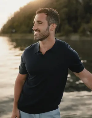 The Normal Brand Men's Summer Linen-Blend Polo - Multiple Options