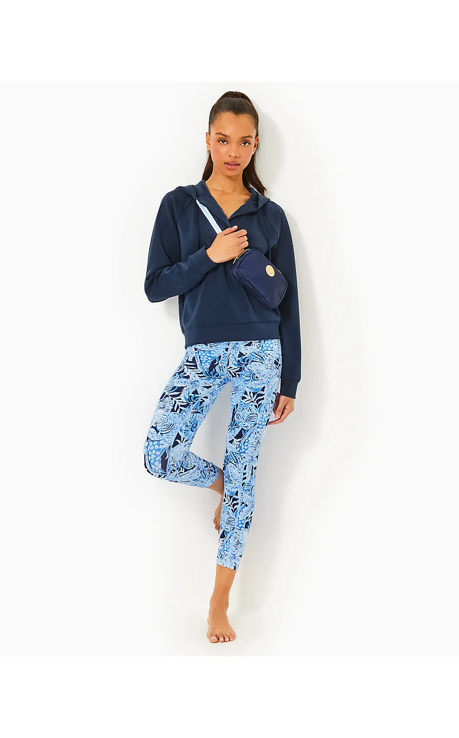 UPF 50  Kendy Pullover - Low Tide Navy