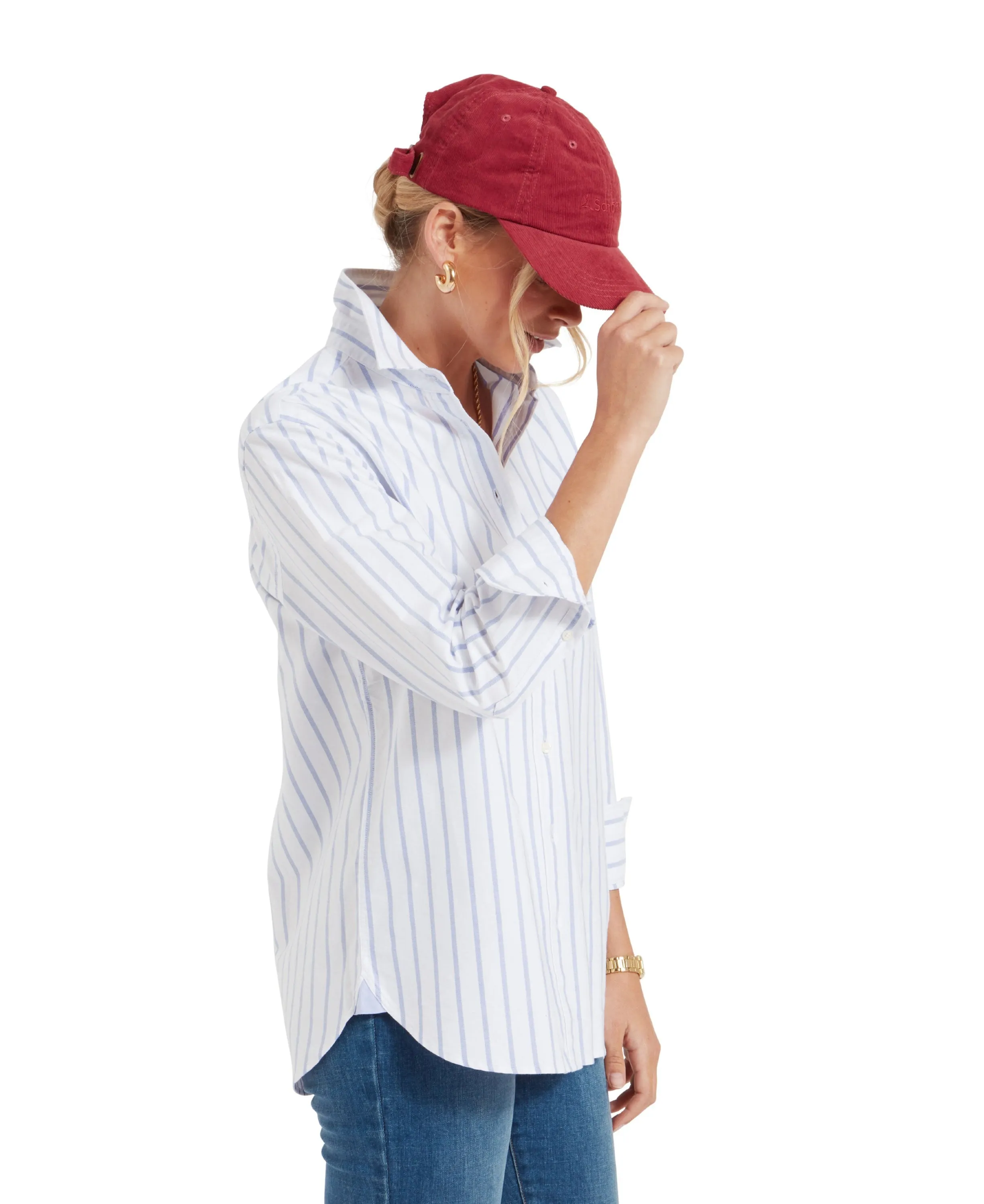 Walberswick Oxford Shirt - Blue Stripe